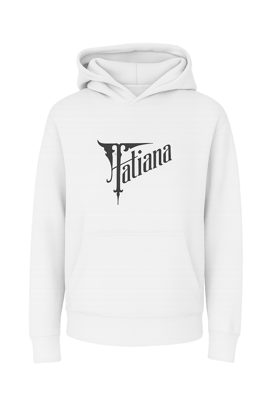 Cropped women's hoodie