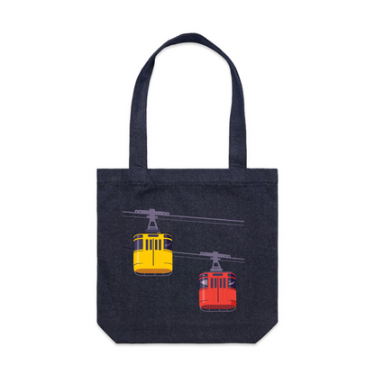 Denim Tote Bag Cc