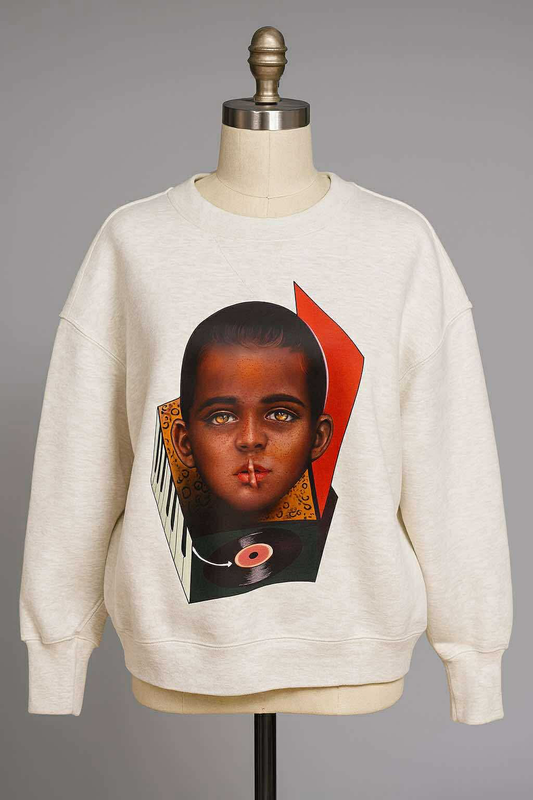 Cozy Long-Sleeve Knit Sweater