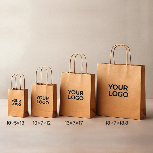 branded Kraft bags