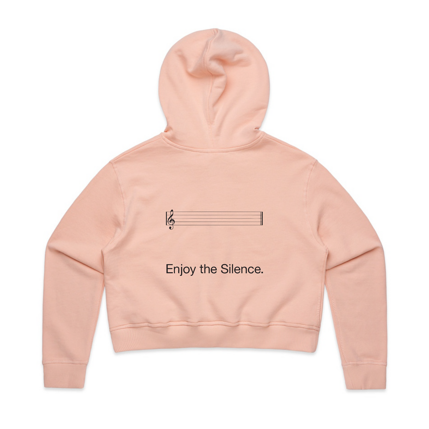 Women's cropped hoddie