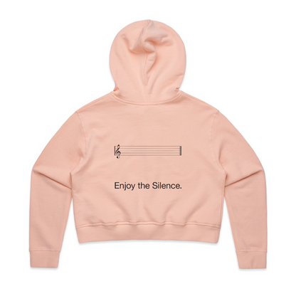 Women's cropped hoddie