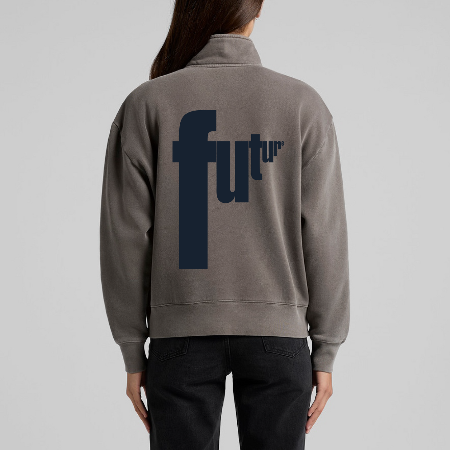 Wo's Relax Faded Half Zip