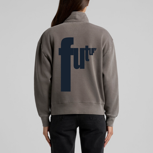 Wo's Relax Faded Half Zip