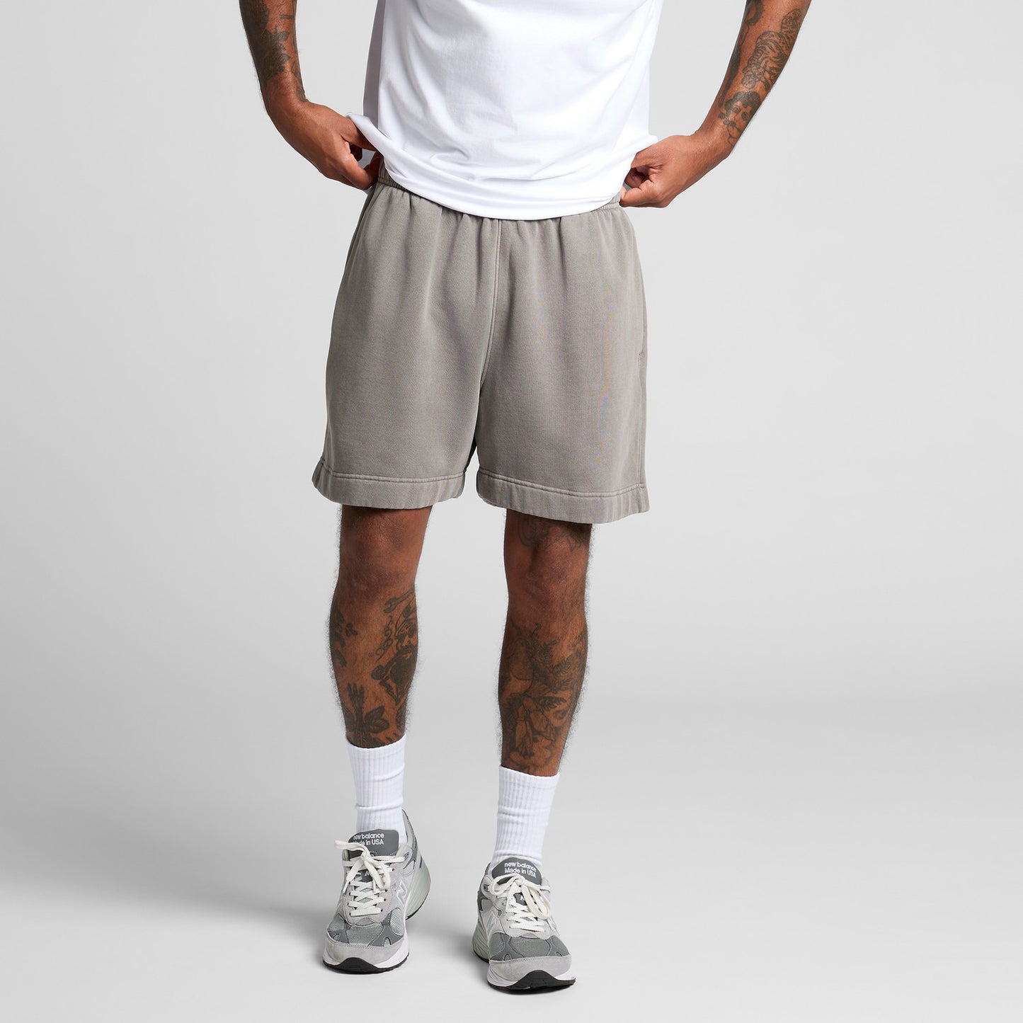 Relax Faded Track Shorts