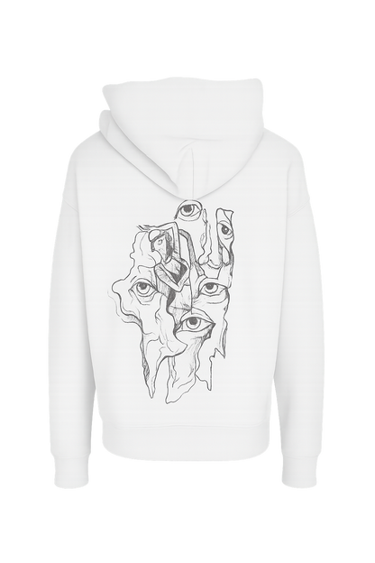 Cropped women's hoodie