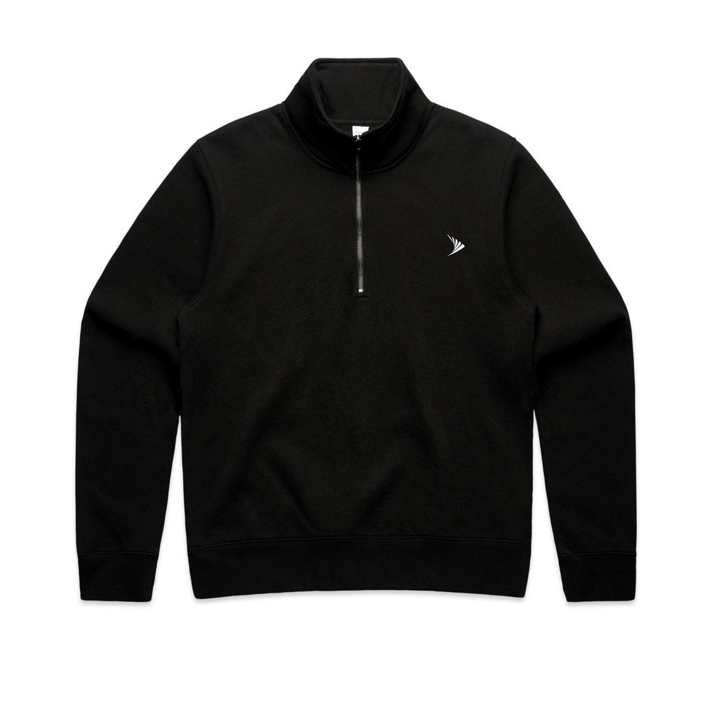 Half zip crew