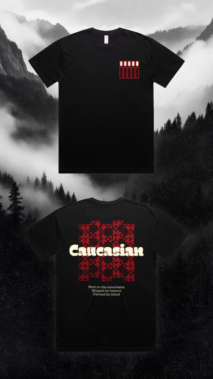 Caucasian Heritage T-Shirt – Mountain Spirit Streetwear Tee